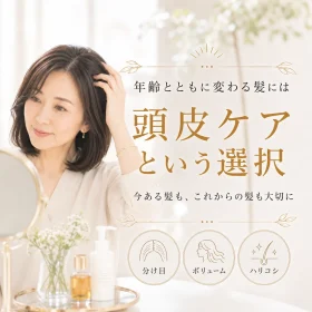 髪質改善では足りない大人女性に頭皮ケアが必要な理由